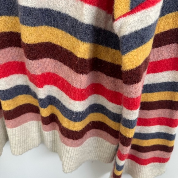 Madewell Cardiff Striped Crewneck Sweater in Coziest Yarn‎ Size Small - Picture 5 of 9